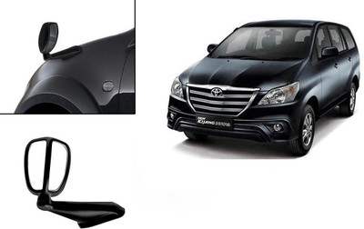 AUTO PEARL Manual Dual Mirror For Toyota Innova(Exterior, Right, Left)