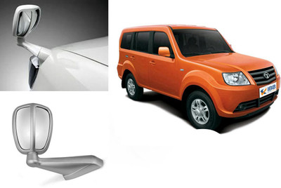 AUTO PEARL Manual Dual Mirror For Tata Safari Dicor 2.2(Exterior, Right, Left)