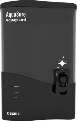 Eureka Forbes Aquasure from Aquaguard Desire 7 L RO + MC Water Purifier Suitable for all - Borewell, Tanker, Municipality Water(Black)