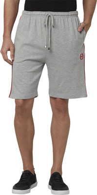 Park Avenue Printed Men Grey Regular Shorts