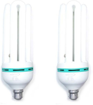 skybright 65 W Basic U-Tube B22 CFL Bulb(White, Pack of 2)