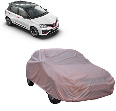 COVERPLANET Car Cover For Toyota Etios Liva (Without Mirror Pockets)(Pink)