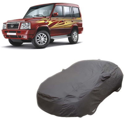 ANLOPE Car Cover For Tata Vista Tech (With Mirror Pockets)(Grey)