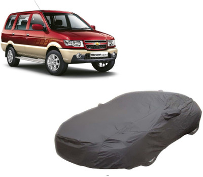 ANLOPE Car Cover For Chevrolet Tavera (With Mirror Pockets)(Grey)