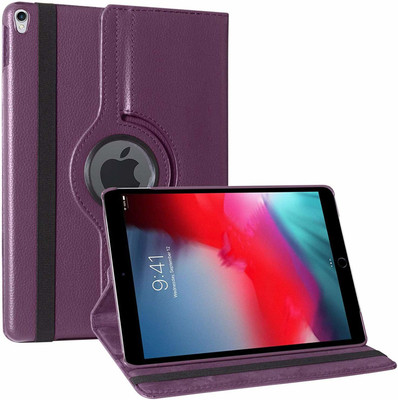 M Cart Flip Cover for Apple ipad Air 3 (2019 launch) A2152 A2123 A2153 A2154(Purple, Hard Case)