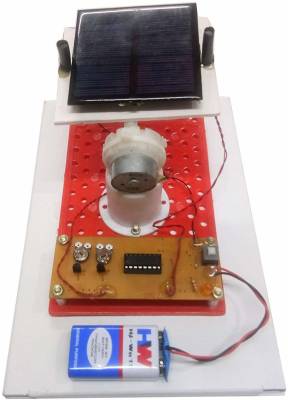 MELODY's Solar Sun Tracker Working Project Educational Electronic Hobby Kit