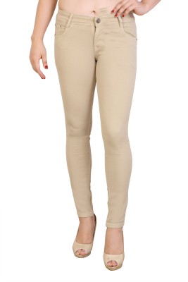 FCK-3 Slim Women Beige Jeans