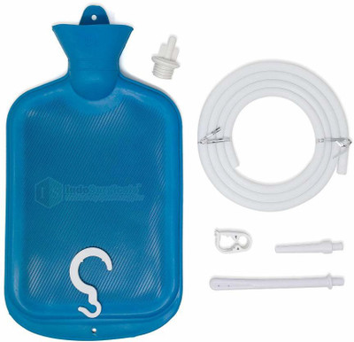 IS IndoSurgicals Rubber Enema Kit for Home Use Medical Equipment Combo