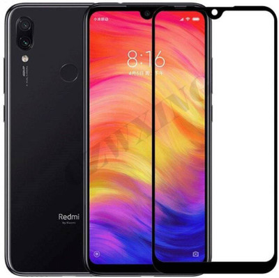 DSCASE Edge To Edge Tempered Glass for Mi Redmi Note 7, Mi Redmi Note 7 Pro, Mi Redmi Note 7S(Pack of 1)