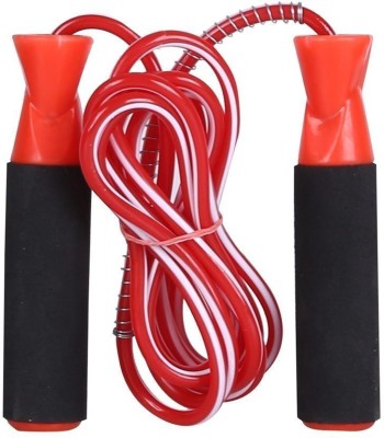 SEGA Exercise And Fitness Ball Bearing Skipping Rope(Red, Length: 274 cm)