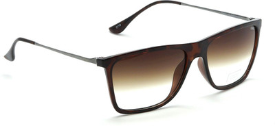 IDEE Aviator Sunglasses(Brown)