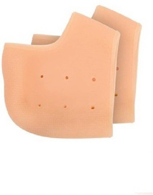 INSTAMALL Heel anti-Crack Sets Heel Support shocks,free size Heel Support(Beige)