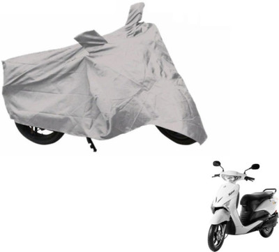 Akshita Enterprises Two Wheeler Cover for Universal For Bike(Yo Xplor, Silver)