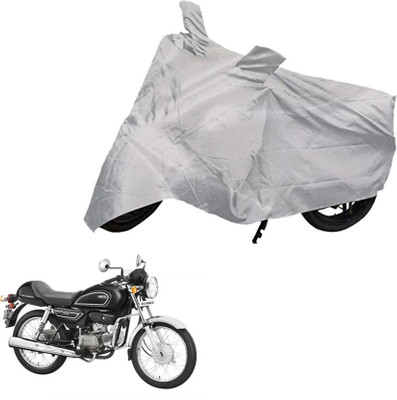 Akshita Enterprises Two Wheeler Cover for Hero(Splendor Pro, Silver)