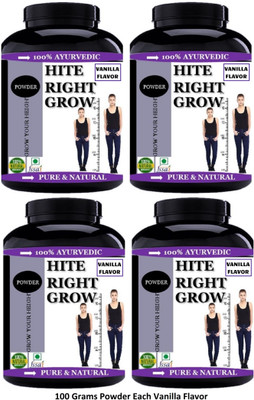 Vitara Healthcare Height Increase - Vanilla Flavor - 100 gms Powder (Pack Of 4)(4 x 100 g)