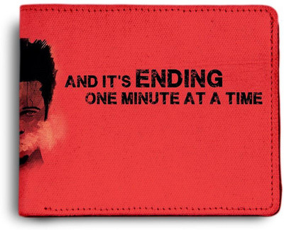 MI-STYLE Men Casual Blue, Red Canvas Wallet(2 Card Slots)