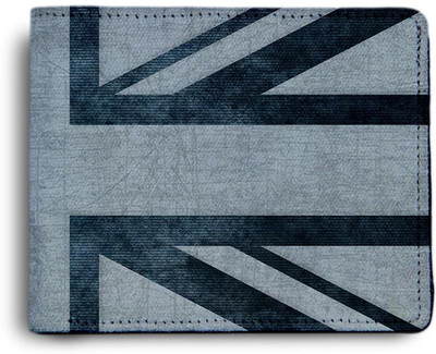 MI-STYLE Men Casual Black, Grey Canvas Wallet(6 Card Slots)