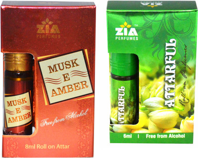 ZIA MUSK-E-AMBER and ATTARFUL Special Malaysian Edition Floral Attar(Floral)