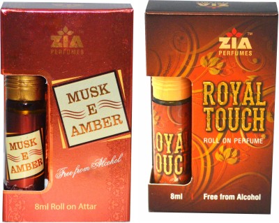 ZIA MUSK-E-AMBER and ROYAL TOUCH Special Malaysian Edition Floral Attar(Floral)