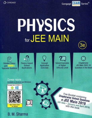 PHYSICS FOR JEE MAIN Third Edition(English, Paperback, B. M. SHARMA)