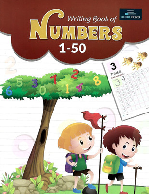 Writing Book Of Numbers 1-50(English, Paperback, Book Ford Publications)