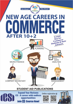 New Age Careers in Commerce After 10+2(English, Paperback, Student Aid Publications)