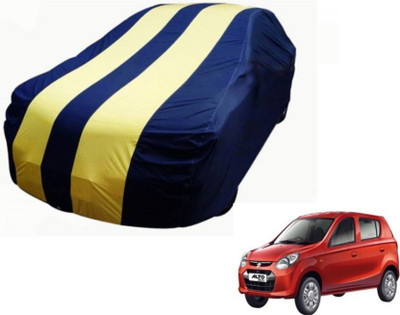 High Quality Car Cover For Maruti Suzuki Alto 800 (Without Mirror Pockets)(Yellow, Blue)