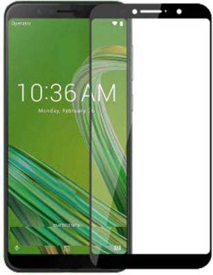 BRENZZ Edge To Edge Tempered Glass for Asus ZenFone Max M1(Pack of 1)