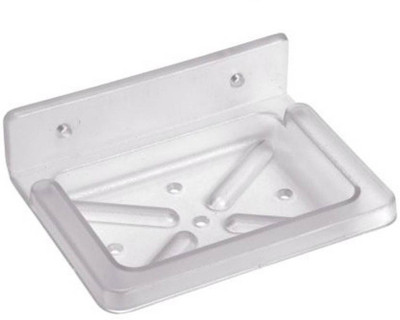KEEPWELL Anti-Rust Unbreakable Plastic Soap Dish / Soap Stand(White)