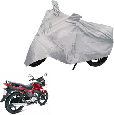 Gargi Traders Waterproof Two Wheeler Cover for Mahindra(Stallio, Silver)