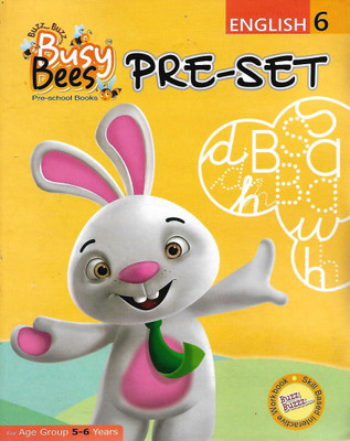 BUSY BEES PRE- SET ENGLISH 6 AGE GROUP 5- 6 YEARS(English, Paperback, PENNEL OF AUTHOR)
