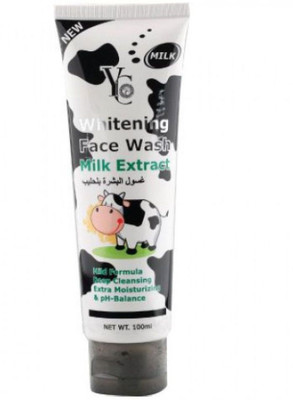 YC whitening facewash with milk extracts Face Wash(100 ml)