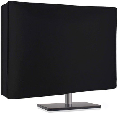 dorca Protective Monitor Dust Cover S7 for 23.81 inch HP 23.8 inch 24ES (60.45 cm) LED Computer Monitor  - MC07(Black)