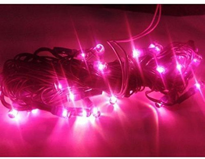 Ascension 30 LEDs 10 m Pink Steady String Rice Lights(Pack of 4)