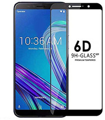 9H Edge To Edge Tempered Glass for Asus Zenfone Max Pro M2(Pack of 1)