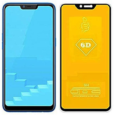 HIE POWER Edge To Edge Tempered Glass for Realme C1(Pack of 1)