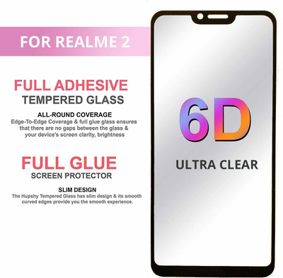 HIE POWER Edge To Edge Tempered Glass for Realme 2(Pack of 1)