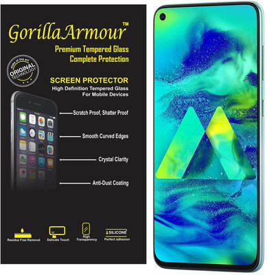 Gorilla Armour Impossible Screen Guard for Samsung Galaxy M40(Pack of 1)