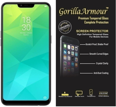 Gorilla Armour Impossible Screen Guard for Realme C1, Realme 2(Pack of 1)