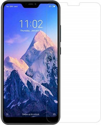 welldesign Tempered Glass Guard for Mi Redmi Note 6 Pro(Pack of 1)