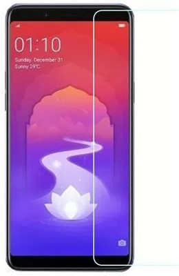 9H Tempered Glass Guard for OPPO A5, Oppo A3s, Realme 2, Realme C1, Realme C1(Pack of 1)