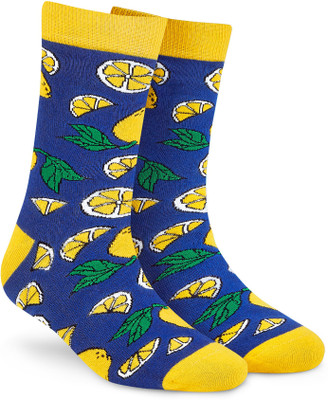 Dynamocks Men & Women Printed Mid-Calf/Crew