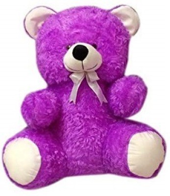 kashish trading company Purple Colro kids Teddy Bear 45 Cm  - 13 inch(Purple)