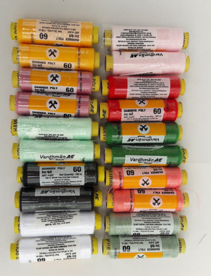 durja Multi-Color Thread(180 m Pack of20)