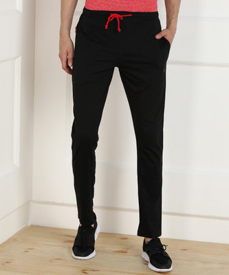 park-avenue-solid-men-black-track-pants