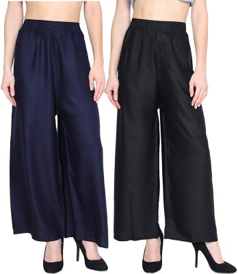 Pixie Relaxed Women Dark Blue, Black Trousers