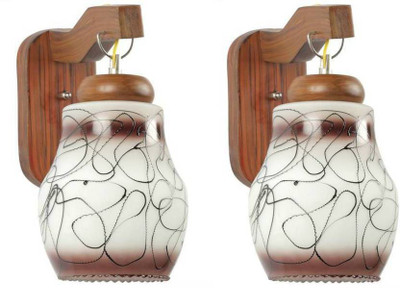 JUBILEE Pendant Wall Lamp Without Bulb(Pack of 2)