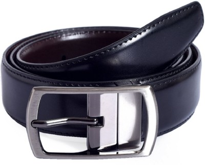 new pine Men Casual, Party, Formal, Evening Black, Brown Artificial Leather Reversible Belt
