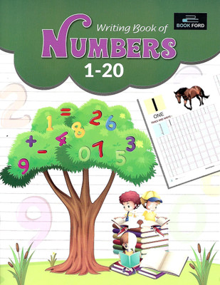 WRITING BOOK OF NUMBERS 1-20(English, Paperback, BOOK FORD PUBLICATIONS NEW DELHI)