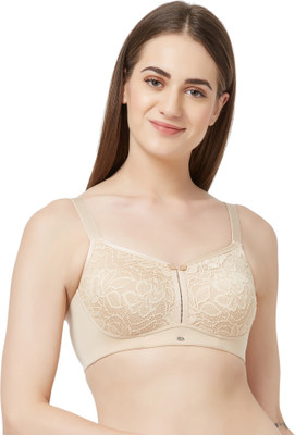 SOIE Women T-Shirt Non Padded Bra(Beige)